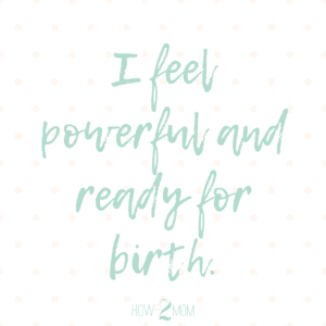 Digital Birth Affirmation Cards