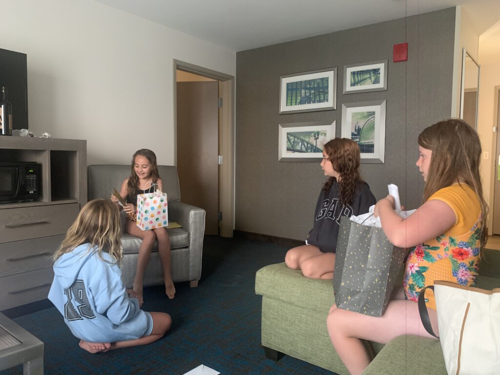 10 year old birthday party presents