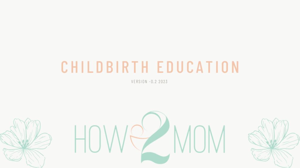 childbirth education from How2Mom