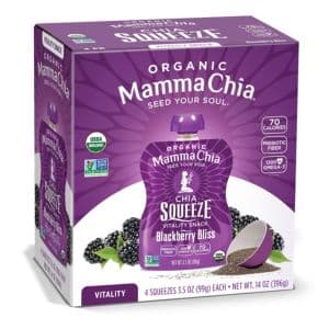 Snacks for Labor Easy on the Go Mamma Chia
