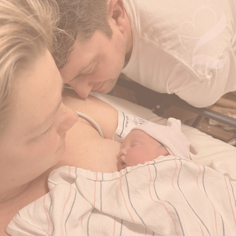 Picture of brand new baby