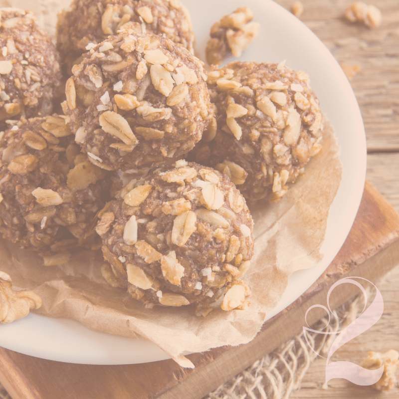 Lactation Energy Bites for Simple Postpartum Breakfast