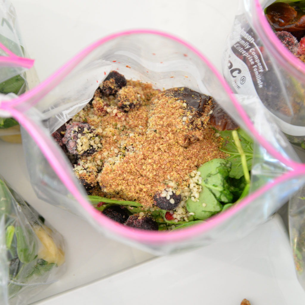 Smoothie Packs for Postpartum