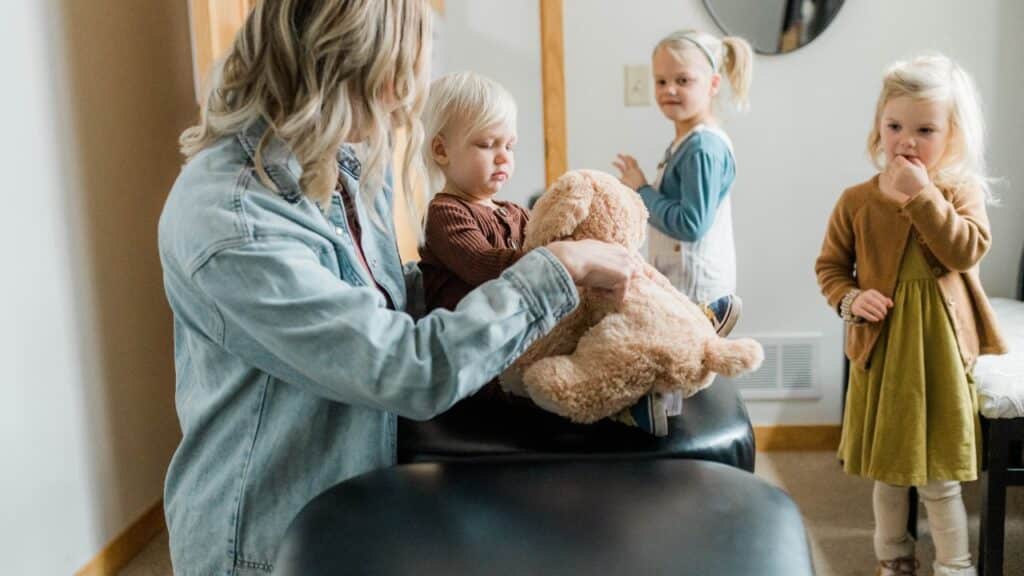 mom and baby at Real Health Chiropractic